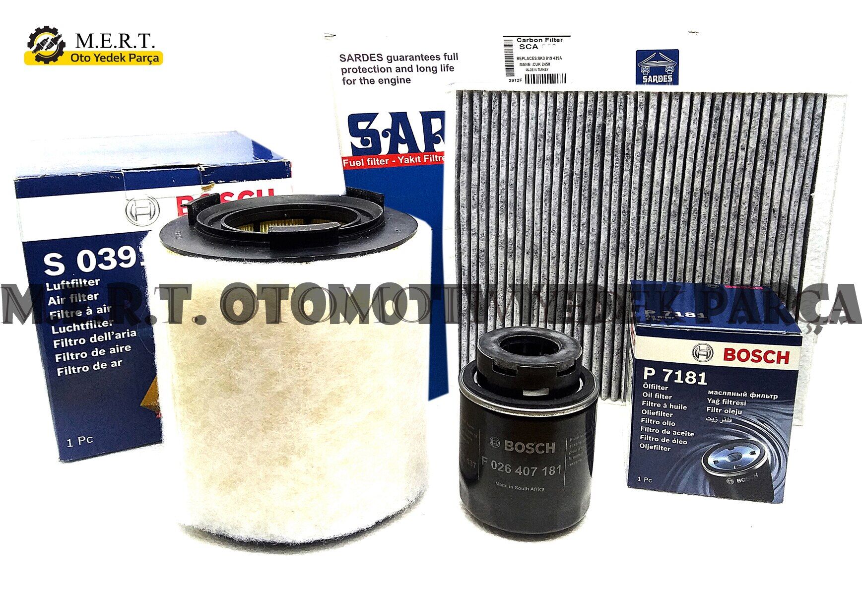 Seat Toledo 1.2 Tsı Filtre Bakım Seti (2012-2015) Cbz