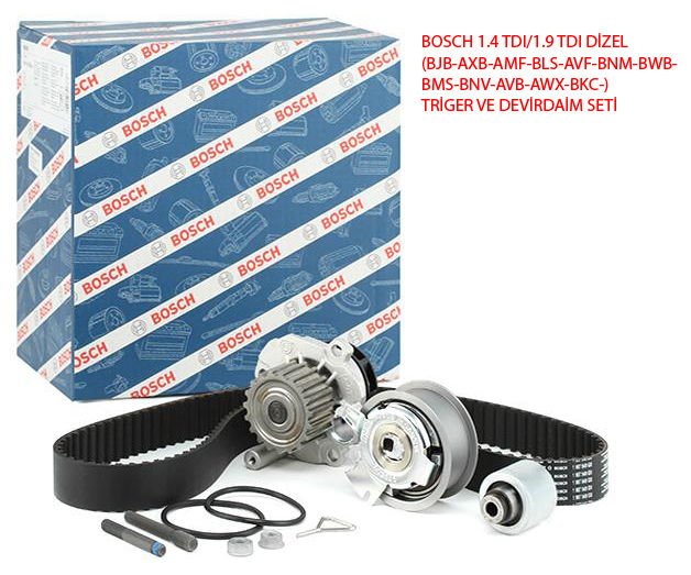 Skoda Roomster 1.4 Td Dizel Bosch Triger Seti ve Devirdaim