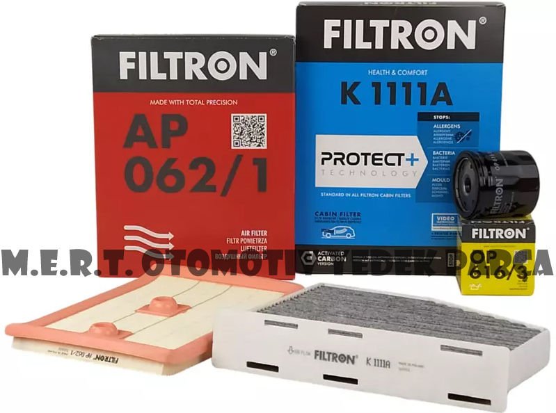 Volkswagen Jetta 1.4 TSI FİLTRON Filtre Bakım Seti 2014-2018 CZD