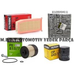 Renault Symbol 1.5 Dci Filtron Filtre Bakım Seti (2013-2019) 553524528