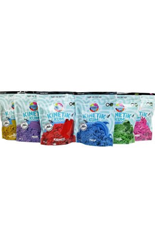Mammacomica Dough Kinetik Kum 6 lı Set - 6 X 500 gr