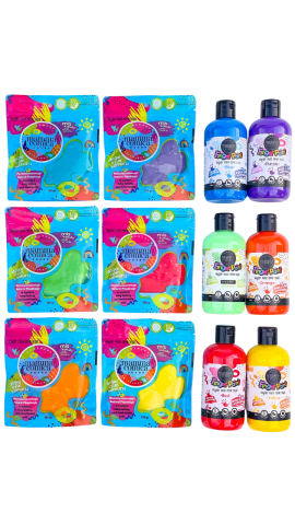 12'li Set - ( Eco Friendly Pack) Parmak Boya