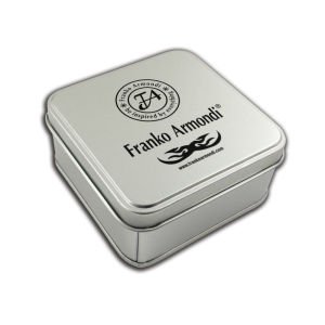 Küçük Boy Metal Kutuda  Çifte Kavrulmuş 200 gr Fıstıklı Lokum