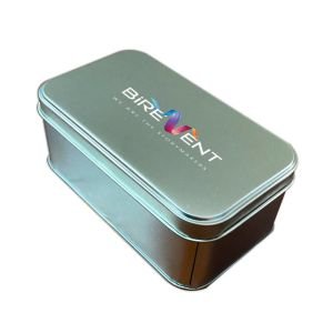 Orta Boy Metal Kutuda  Çifte Kavrulmuş 350 gr Fıstıklı Lokum