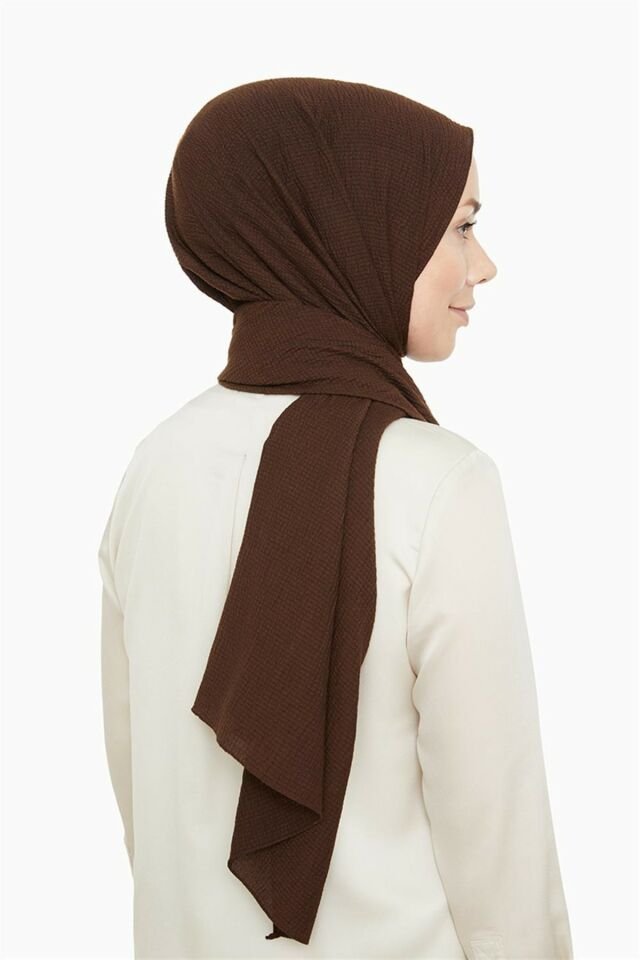 Kahverengi Naturel Cazz Şal TYC00853835738
