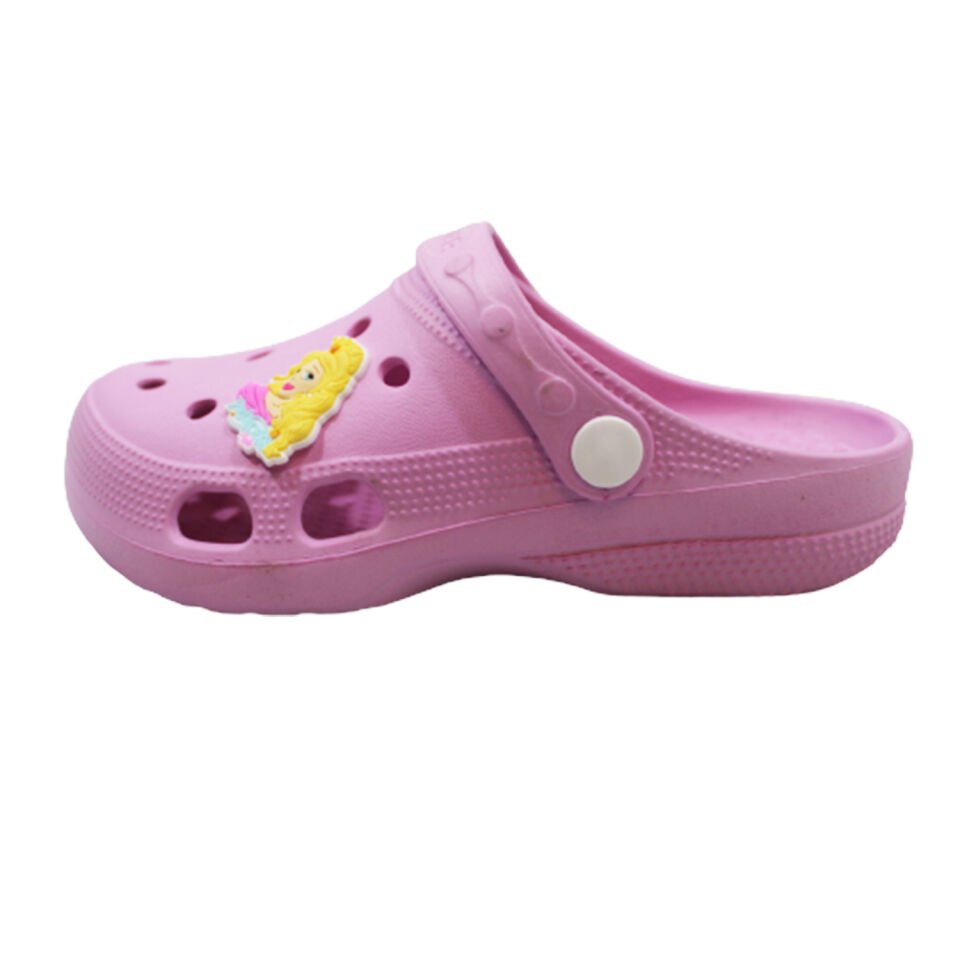 Gezer Çocuk Crocs Banyo Terliği Pembe Renkli