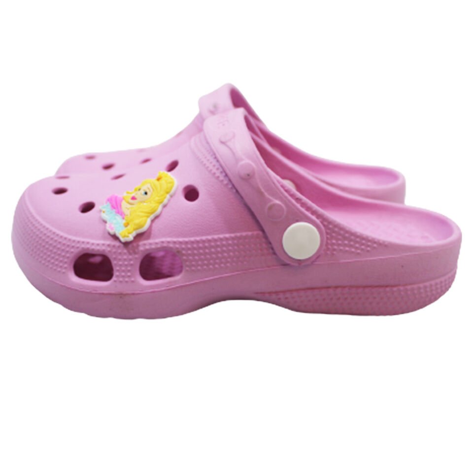 Gezer Çocuk Crocs Banyo Terliği Pembe Renkli