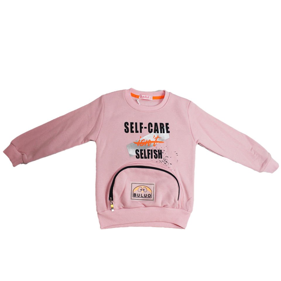 Alcanavm Esila Üç İplik Şardonlu Pembe, Eşofman Takım