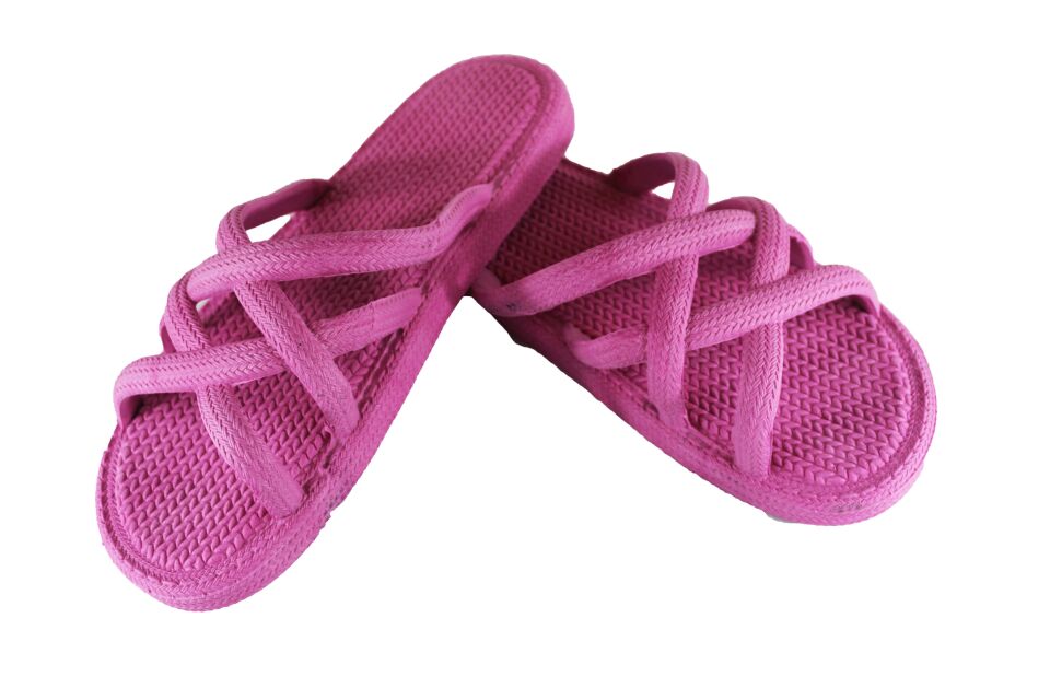 Gezer Kaydırmaz  Kadın Pembe Banyo Terliği