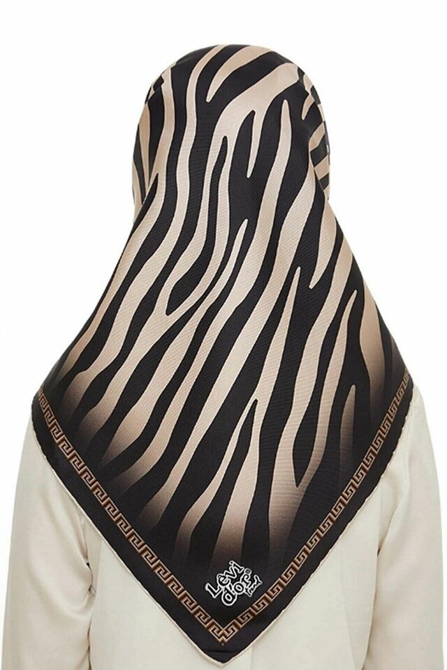 Zebra Desen Twill Eşarpalcanavm