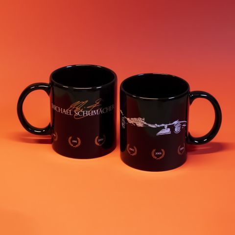 Michael Schumacher F2004 Black Mug