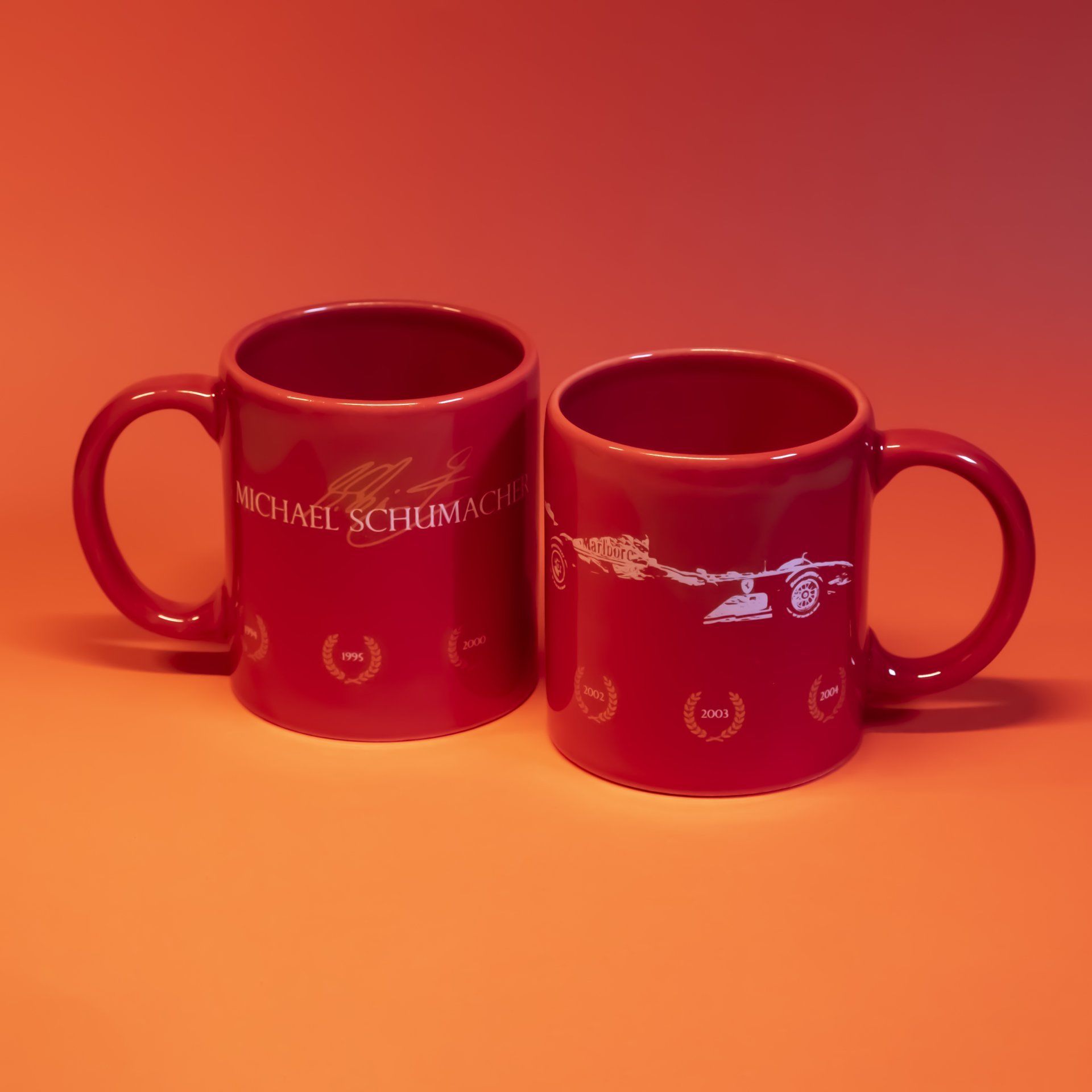 Michael Schumacher F2004 Red Mug