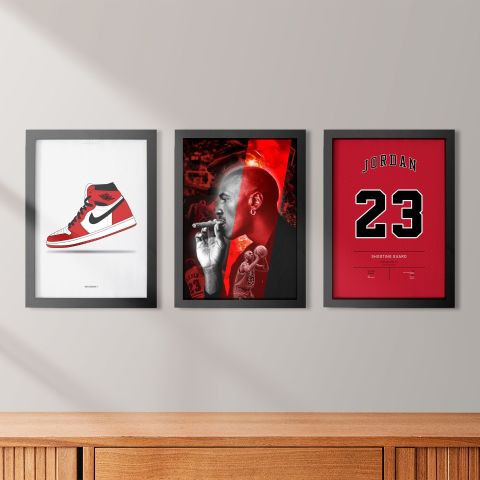Michael Jordan Framed Set