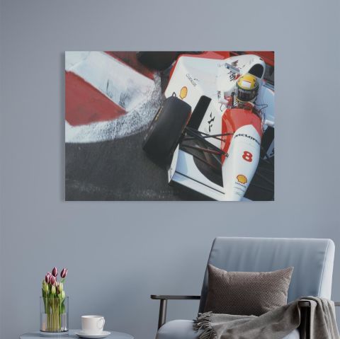 Ayrton Senna Curve, Formula 1 Canvas