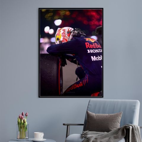 Max Verstappen 2021 Champion, Formula 1 Canvas