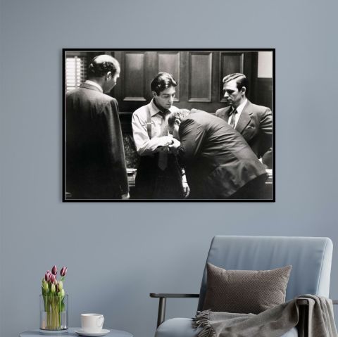 The Godfather - Michael Corleone, Canvas