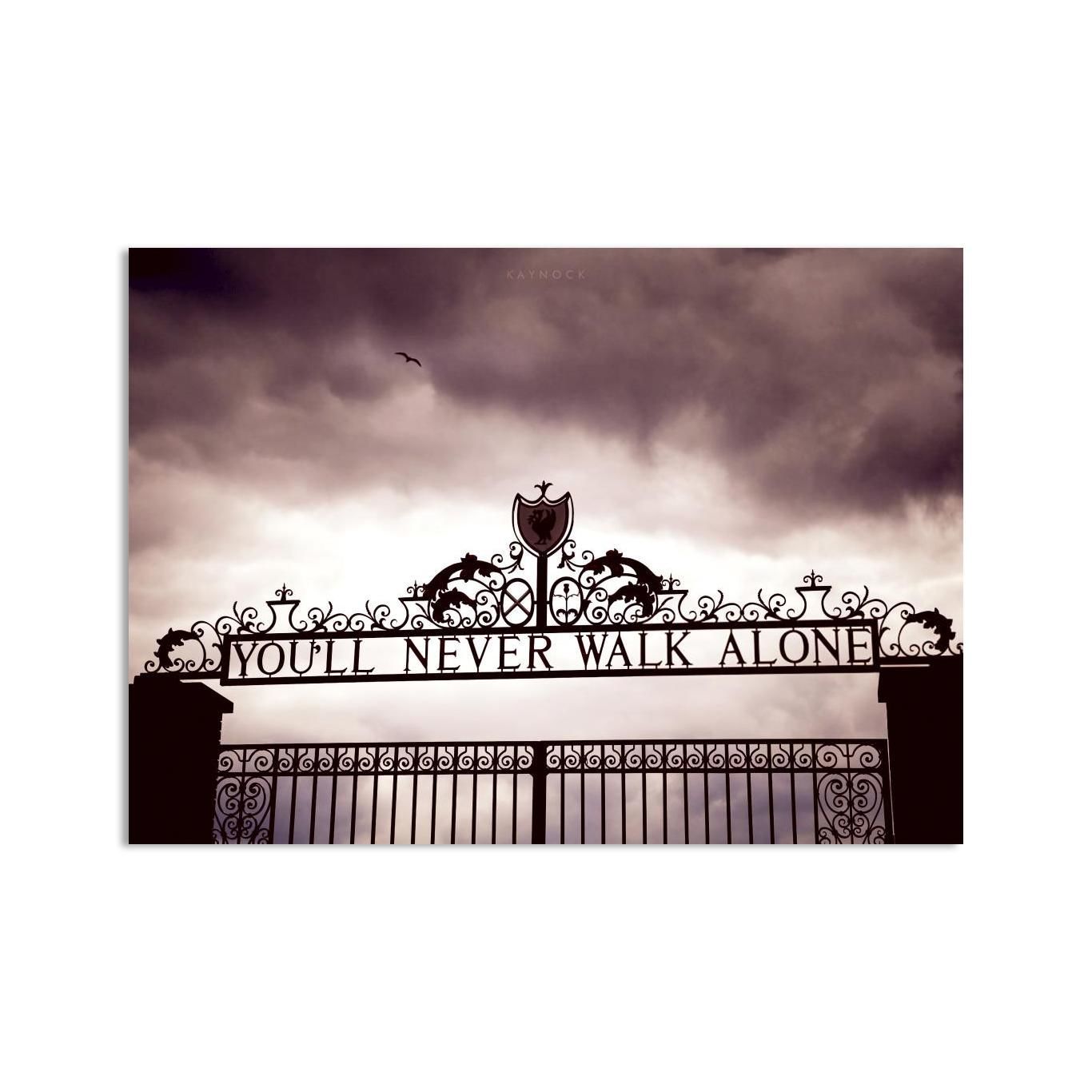 You'll never walk alone, Liverpool Canvas