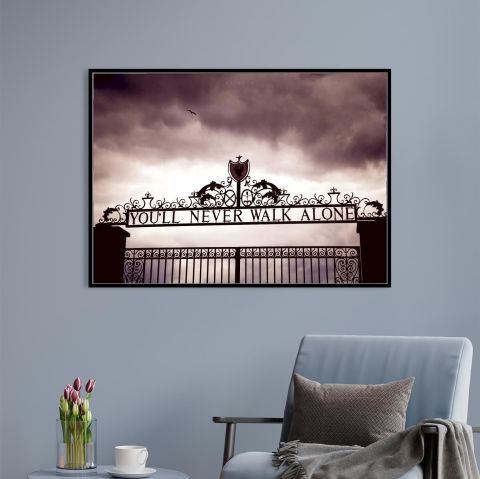 You'll never walk alone, Liverpool Canvas