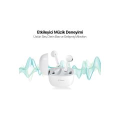 Ttec 2KM141S AirBeat Go Gerçek Kablosuz TWS Bluetooth Kulaklık Siyah