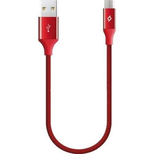 Ttec  2DK25K Alumicable Mini Micro Usb Şarj Kablo Kırmızı 30cm