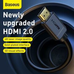 Baseus CAKGQ-D01 High Definition 5 Metre HDMI Kablo