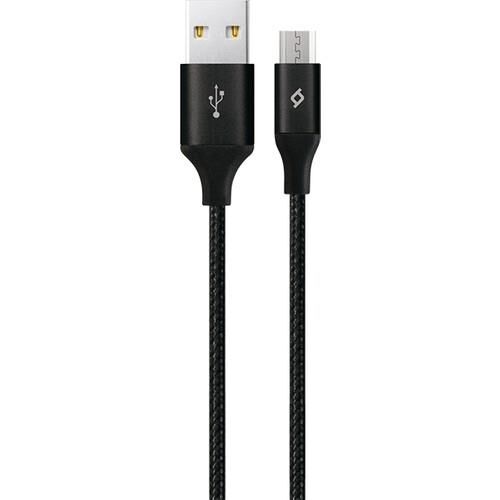Ttec  2DK21S AlumiCable XL USB-A - Micro USB Şarj Kablosu 2 metre Siyah