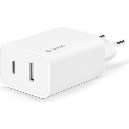 Ttec  2SCS24B SmartCharger Duo PD 32W Seyahat Hızlı Şarj Aleti USB-C + USB-A