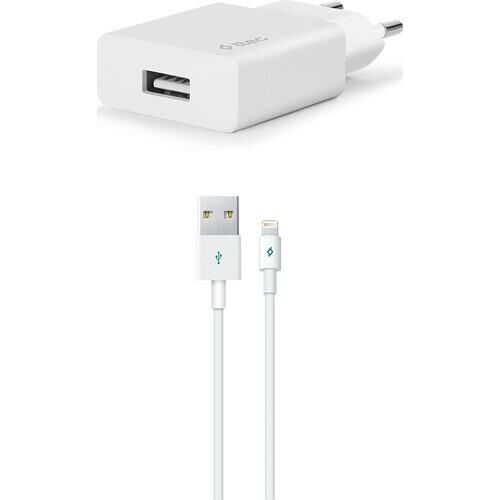 Ttec 2SCS20LB Smartcharger Seyahat Şarj Aleti 2.1A +  Lightning Kablo Beyaz