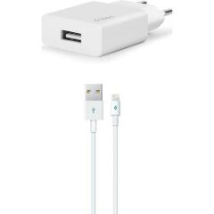 Ttec 2SCS20LB Smartcharger Seyahat Şarj Aleti 2.1A +  Lightning Kablo Beyaz