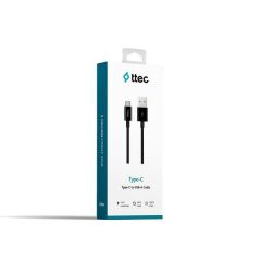 Ttec 2DK12S Type-c USB Kablosu Siyah