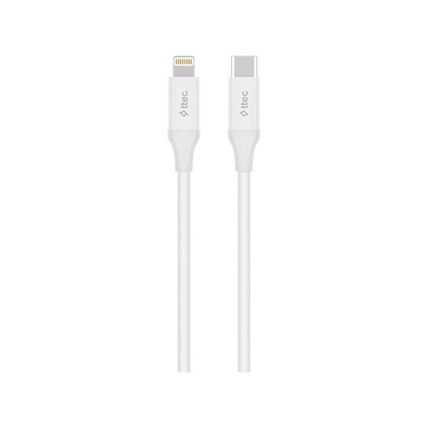 Ttec 2DK40B Usb-c - Lightning Hızlı Şarj Kablosu 150 cm Beyaz