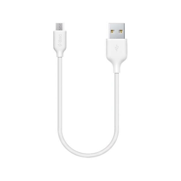 Ttec 2DK7513B 30 cm Micro Usb Android Şarj Ve Data Kablosu Kablosu Beyaz