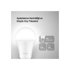 Ttec 2AA01 Lumi Çok Renkli LED Wi-Fi Akıllı Ampul