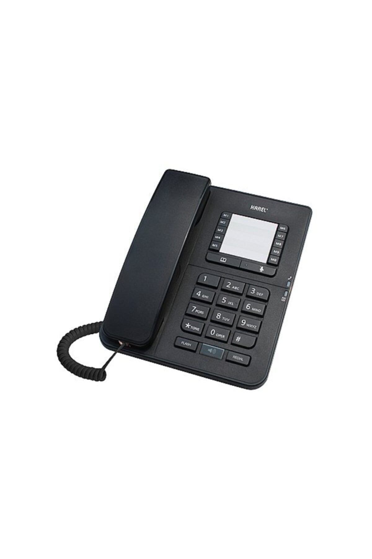 Karel TM142 Masaüstü Telefon Siyah