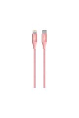 Ttec 2DK41RA AlumiCable USB-C - Lightning Hızlı Şarj Kablosu 150 cm Rose Altın