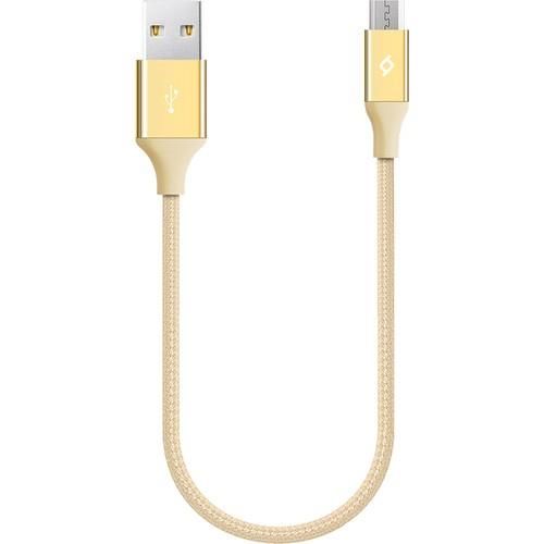 Ttec 2DK25A Alumicable Mini 30cm Micro Usb Şarj Kablosu Altın