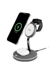 Ttec 2KS20 AirCharger Trio M MagSafe Uyumlu 3’ü 1 Arada iPhone + Apple Watch + AirPods Kablosuz Hızlı Şarj Standı
