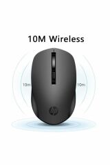 HP S1000 1600 DPI  Kablosuz Wireless Mouse Siyah