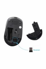 HP S1000 1600 DPI  Kablosuz Wireless Mouse Siyah