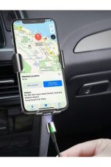 Baseus CALXC-B01 Zinc Magnetic Usb Lightning Iphone Kablo 2m Siyah 1.5 Amper Hızlı Şarj