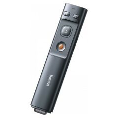 Baseus ACFYB-0G Orange Dot Lazerli Kablosuz Sunum Kalemi Gri