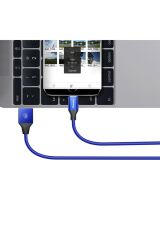 Baseus CAMYW-B13 Yiven Micro USB 1.5 Metre Şarj Kablosu Mavi