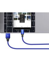 Baseus CAMYW-B13 Yiven Micro USB 1.5 Metre Şarj Kablosu Mavi