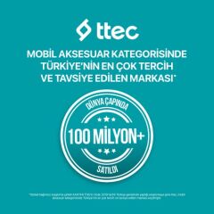 Ttec 2SCG03S SmartCharger Trio GAN 65W 2 USB-C+USB-A PD Seyahat Hızlı Şarj Aleti