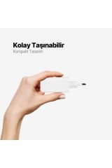 Ttec 2SCG04B SmartCharger Trio GAN 120W PD Seyahat 2 USB-C+USB-A Hızlı Şarj Aleti