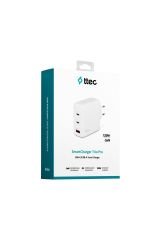 Ttec 2SCG04B SmartCharger Trio GAN 120W PD Seyahat 2 USB-C+USB-A Hızlı Şarj Aleti