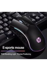 Hp M220 4800 Dpi Rgb Ledli Gaming Kablolu Oyuncu Mouse
