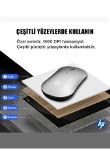 HP DM10 2.4 Ghz Wireless Bluetooth Kablosuz Sessiz Mouse Gri