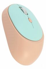 HP M231 V5.0 Bluetooth & Wireless 2,4ghz Sessiz Kablosuz Mouse Pembe-Yeşil Pc Laptop Tv Mac Uyumlu
