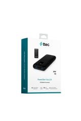 Ttec 2BB202S PowerSlim Trio LCD 10.000 mAh PD 22,5W Dahili Kablolu Taşınabilir Şarj Aleti / Powerbank